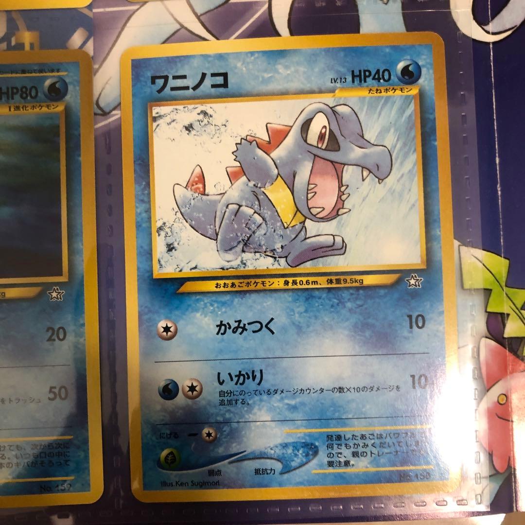 Neoカードファイル　御三家9枚+ファイルセット　ポケモン