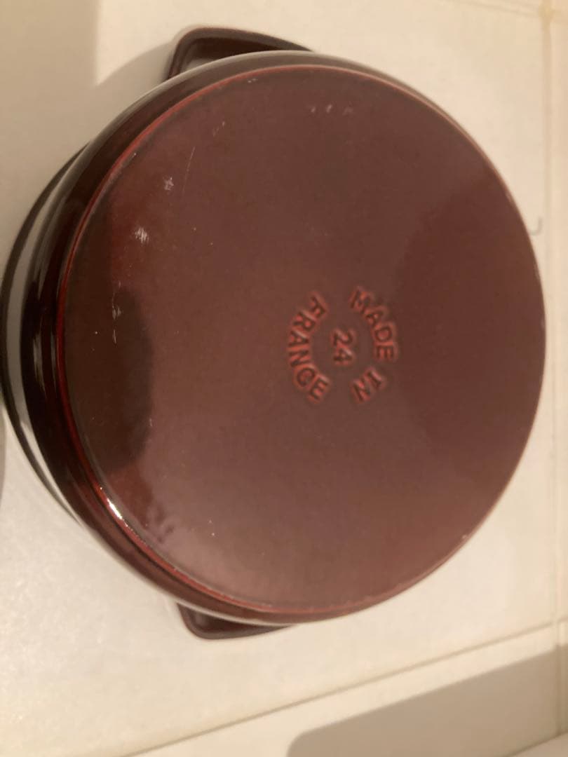 STAUB La Cocotte 両手鍋 24cm グレナディンレッド