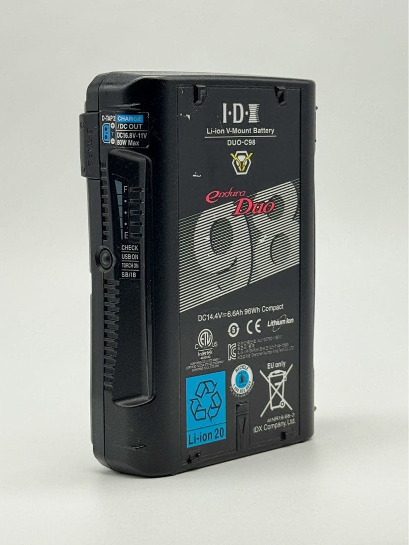 IDX DUO-C98 Vマウントバッテリー