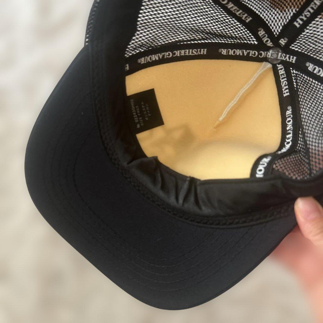 ヒステリックグラマー キャップ メッシュキャップ 美品