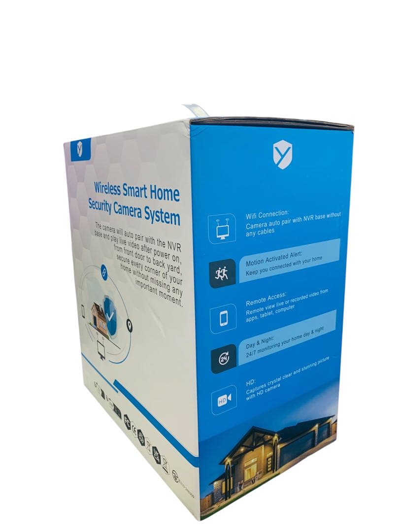 【開封・未使用】YESKAMOO 防犯カメラ ワイヤレス 屋外 4台セット #2