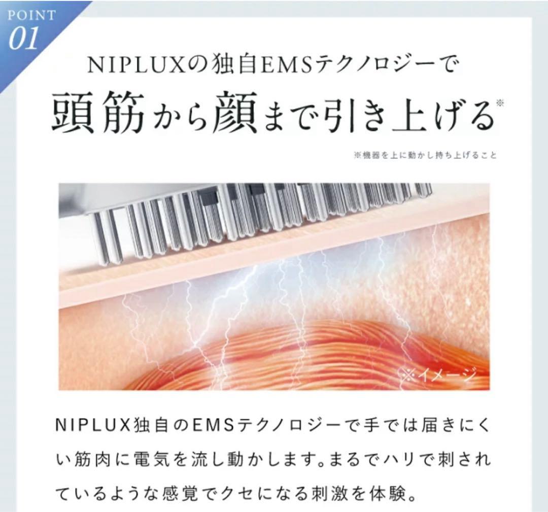 EMS電気ブラシ美顔器 【NIPLUX EMS LIFT BRUSH】超美品