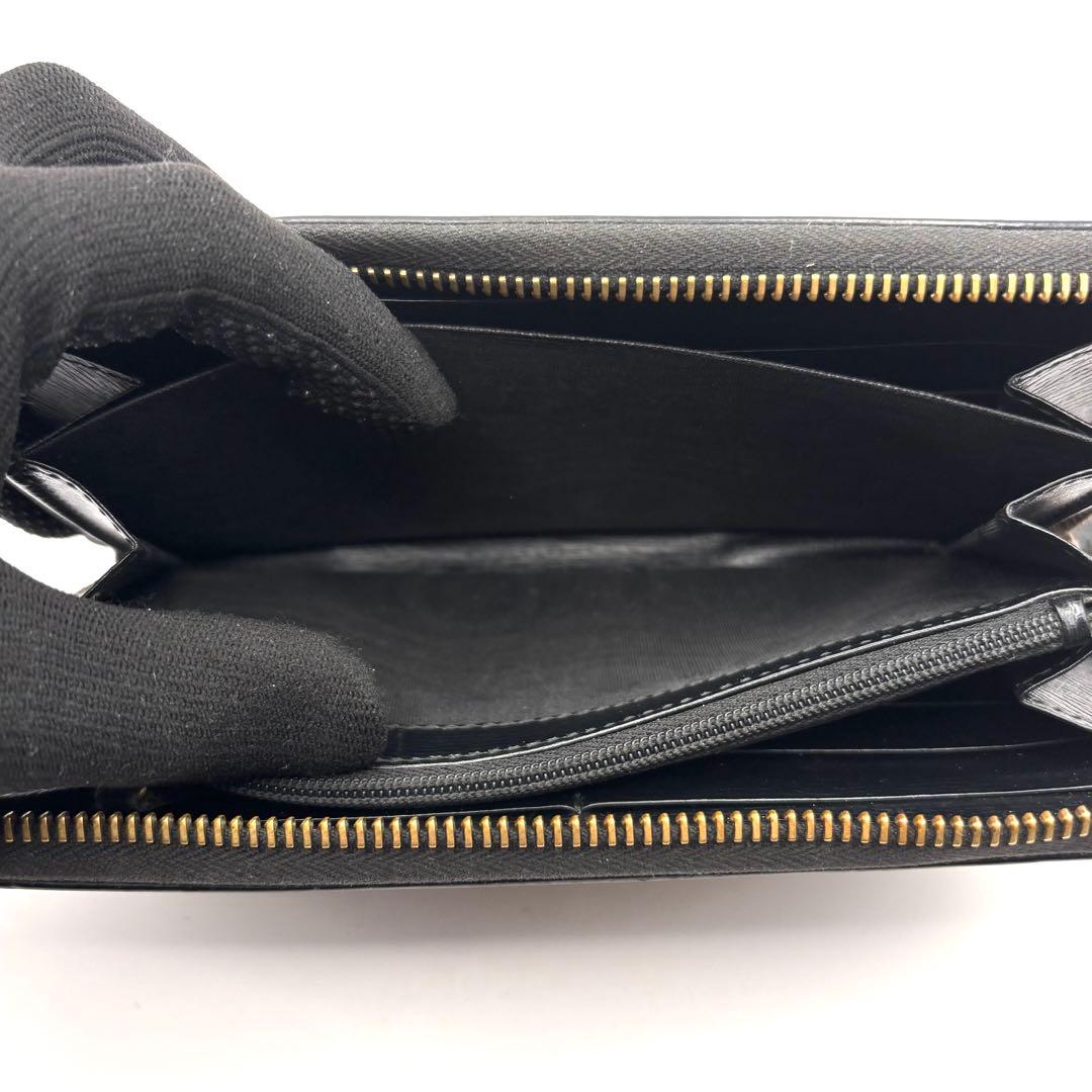 グッチ キングスネーク 長財布 レザー ラウンドファスナー