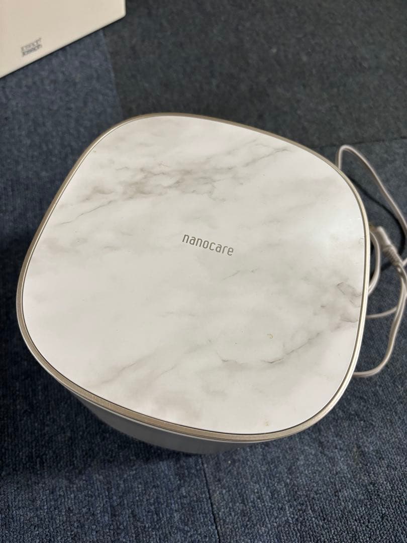 nanocare フェイシャルスチーマー マーブルデザイン