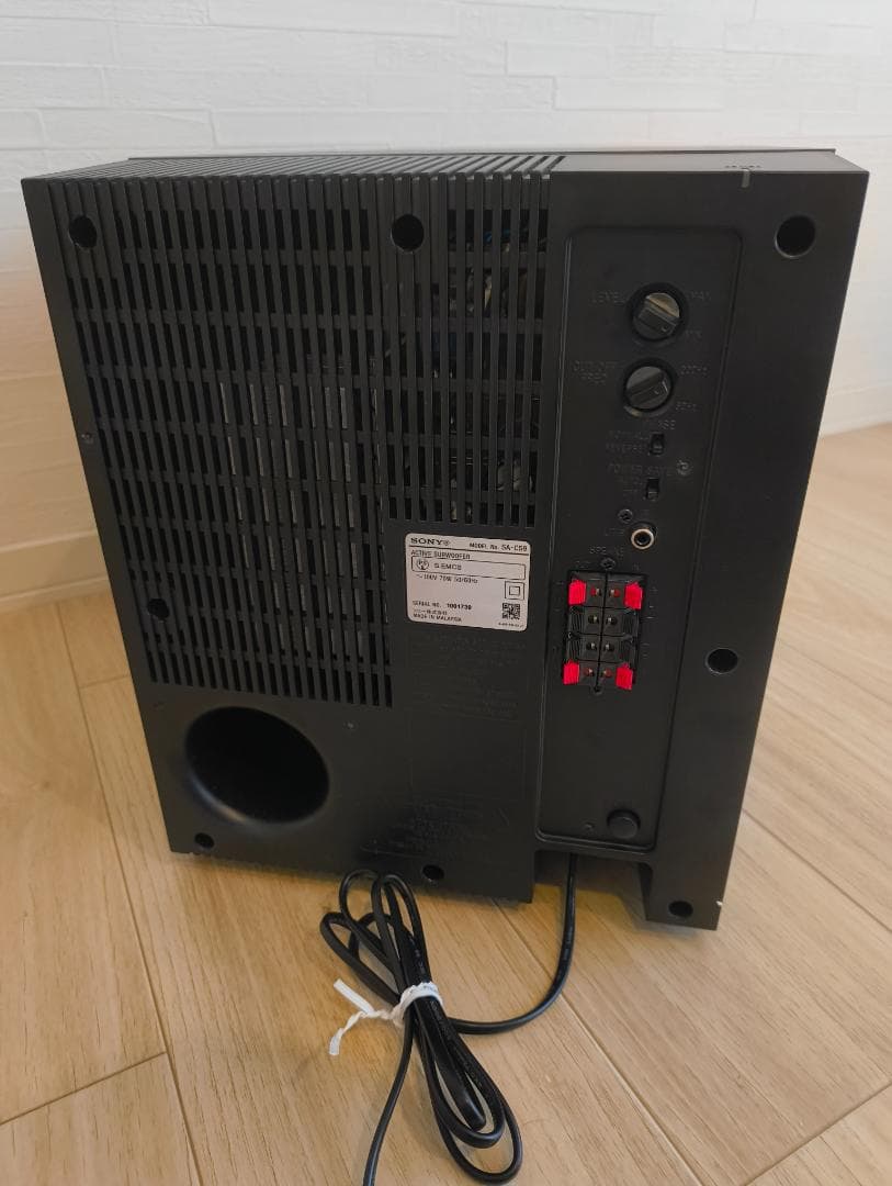 sony サブウーファー sa-cs9 ブラック