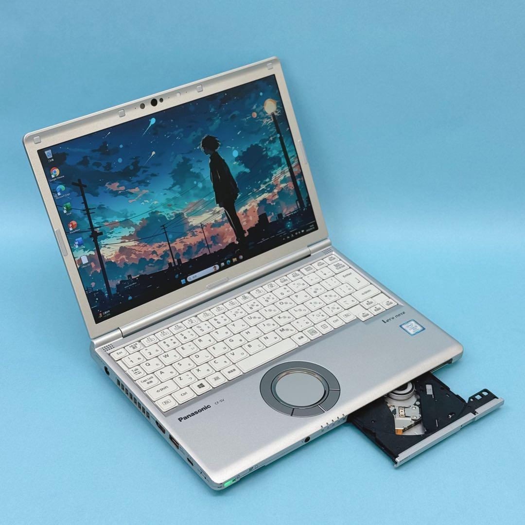 790 DVD搭載 レッツノートSV7 第8世代 8GB office