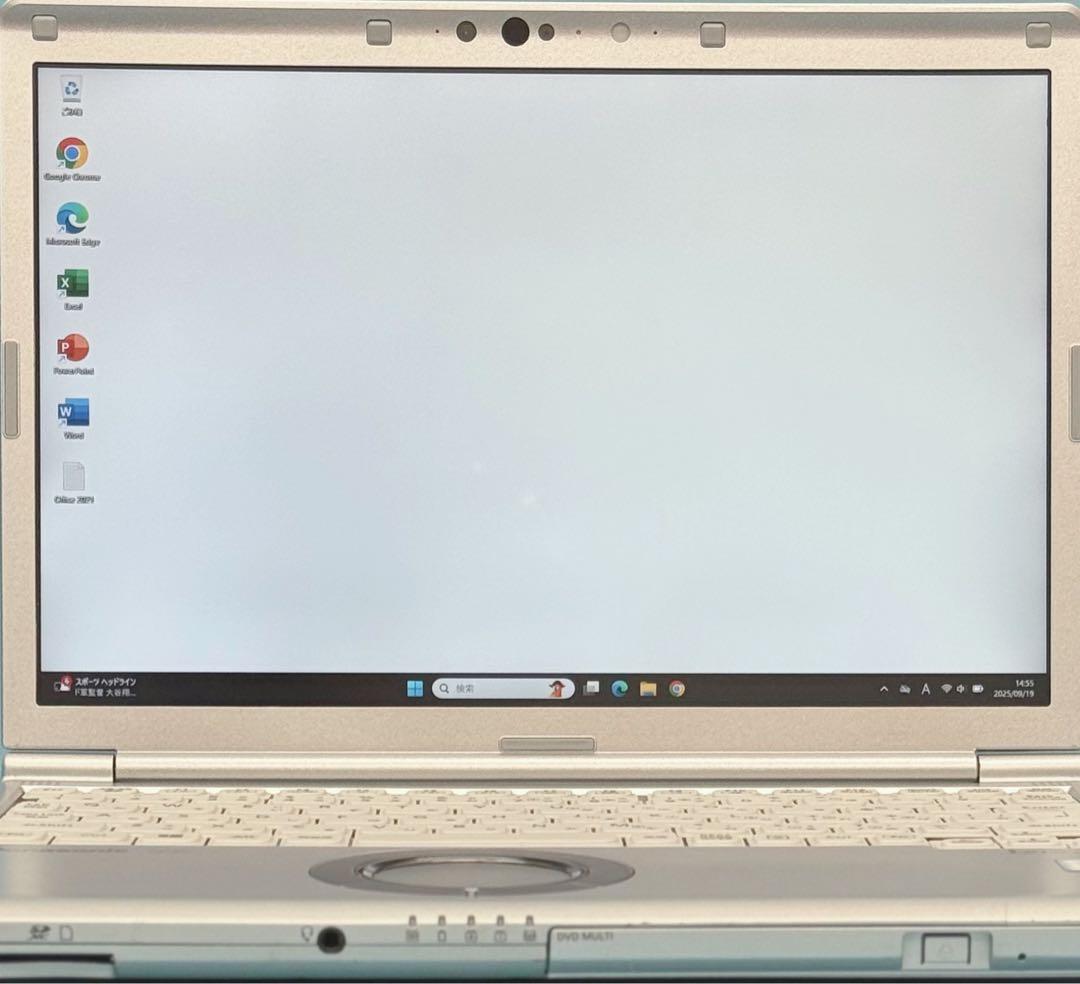 790 DVD搭載 レッツノートSV7 第8世代 8GB office