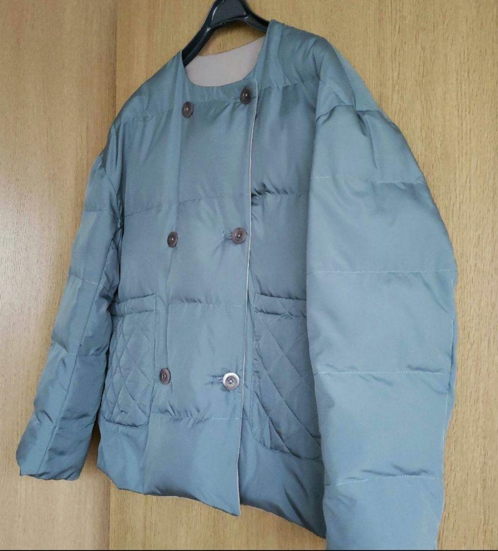 美品 LA MARINE FRANÇAISE リバーシブルパデッドコート