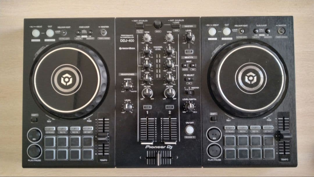 Pioneer DDJ-400 DJコントローラー 箱+ケーブル付