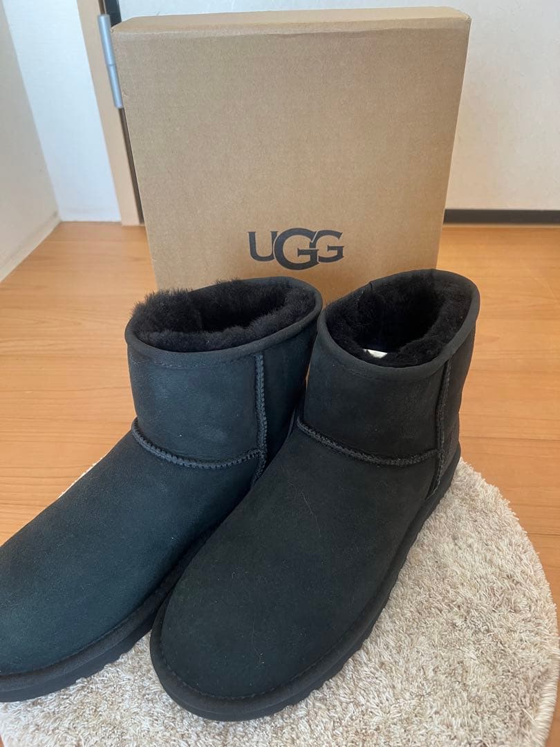 UGG W CLASSIC MINI II ブラック 9