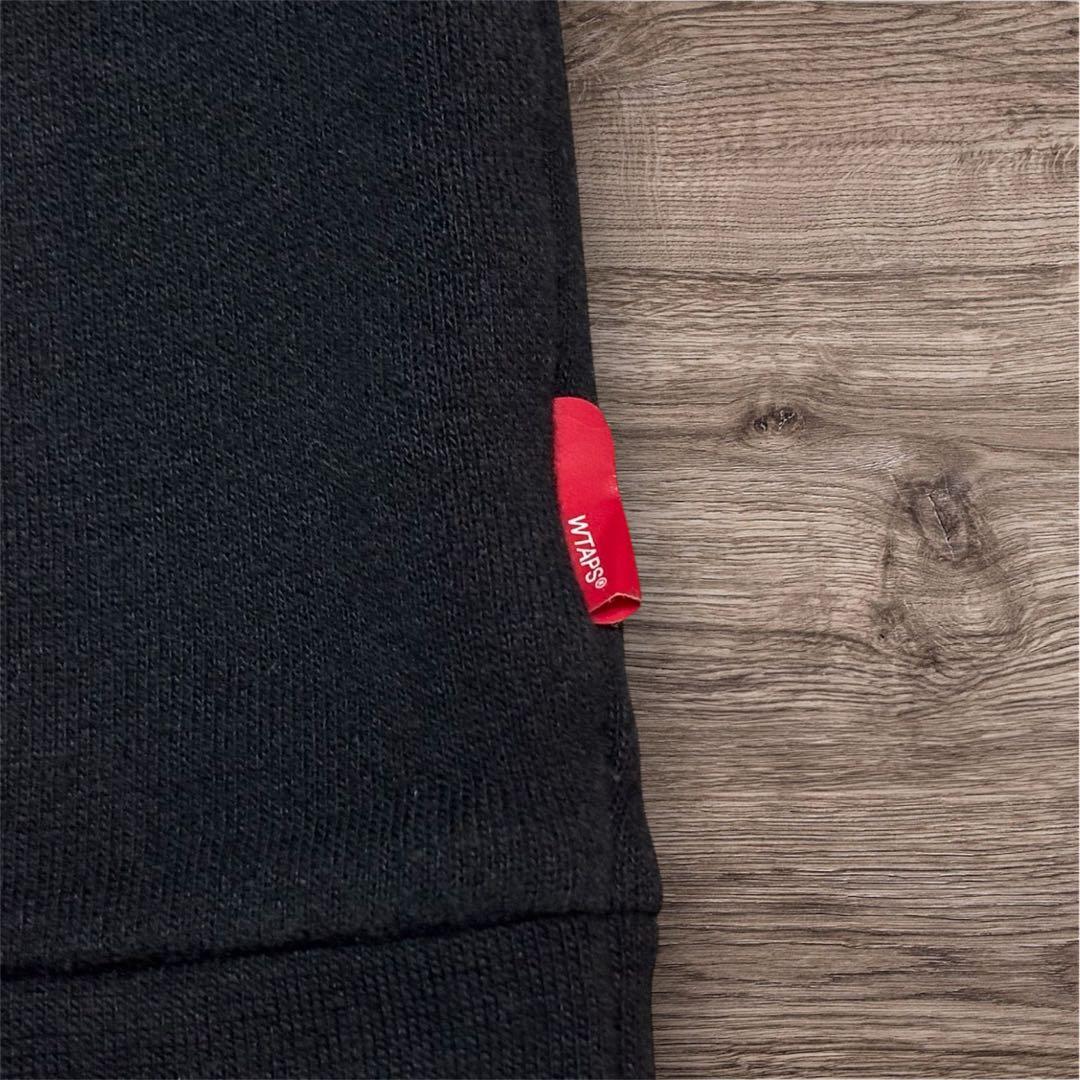 WTAPS ダブルタップス スウェット ブラック プリント