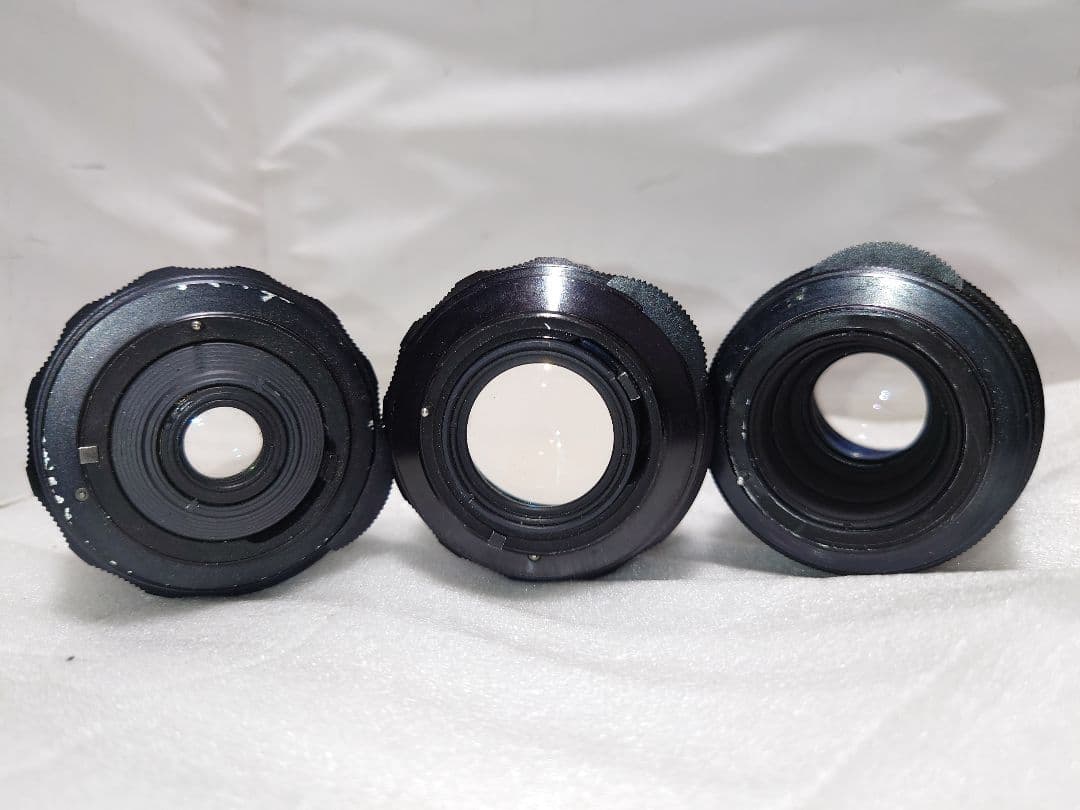 極3点★Pentax Super TAKUMAR 28 55 135mm M42