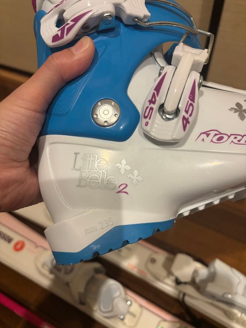 子ども用スキーセット 板110cm Rossignol ブーツ　19.5