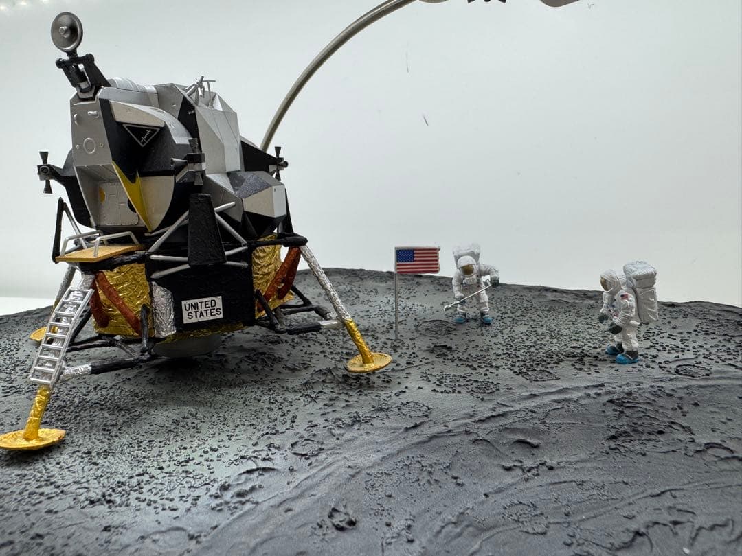 月面着陸船 宇宙船の模型 アポロ計画