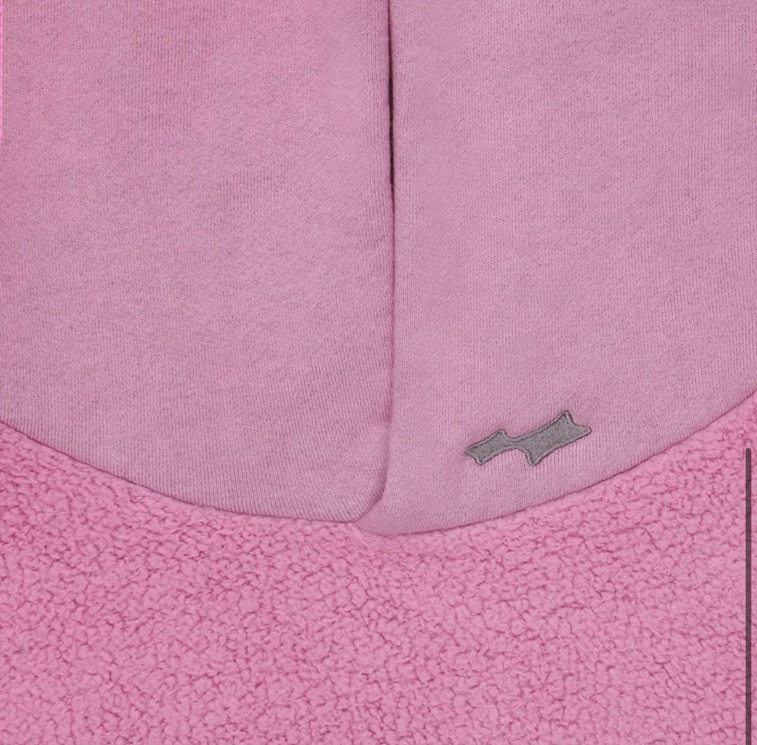 最安値Lサイズ　SKYLRK REVERSE PINK HOODIE