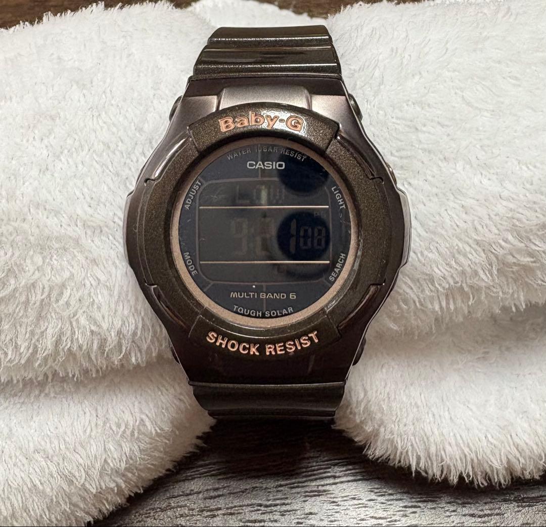❤️ほぼ未使用！ CASIO Baby-G デジタル電波ソーラー腕時計