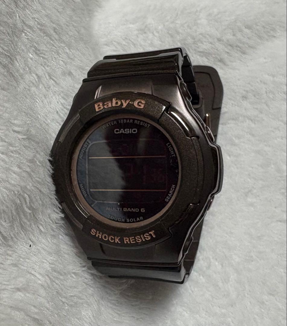 ❤️ほぼ未使用！ CASIO Baby-G デジタル電波ソーラー腕時計