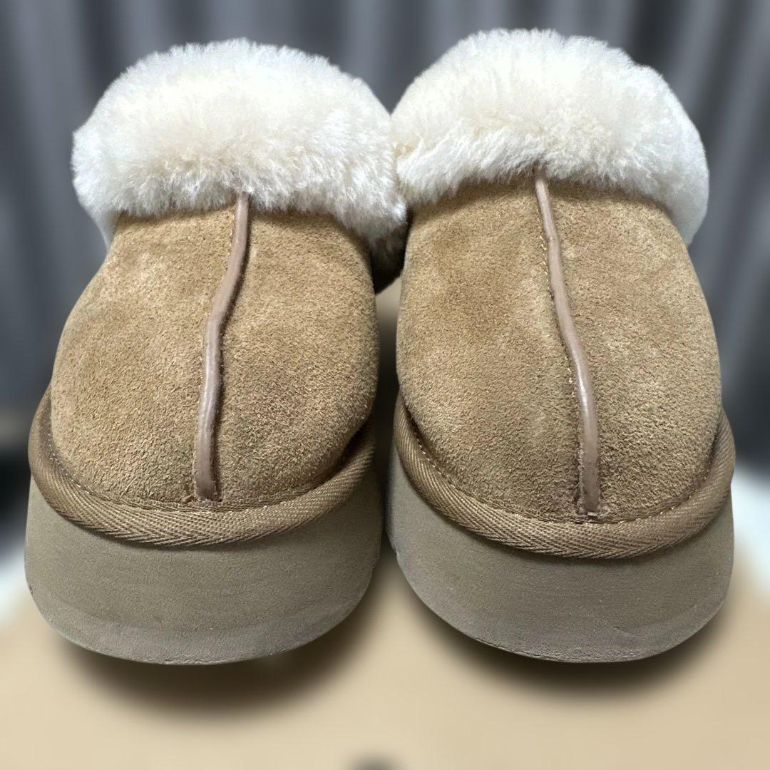 UGG Disquette Slipper Chestnut アグ 厚底サンダル