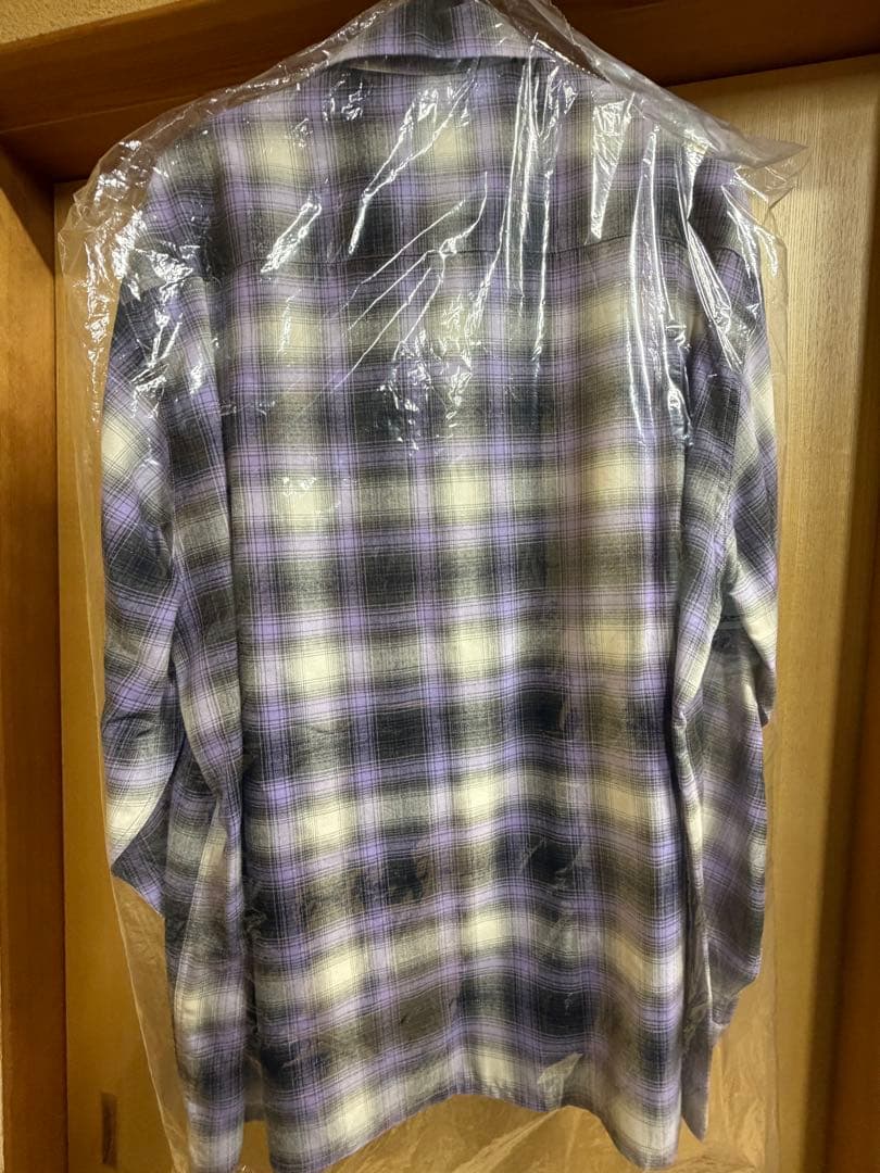 WACKO MARIA　ワコマリア　オンブレチェックシャツ