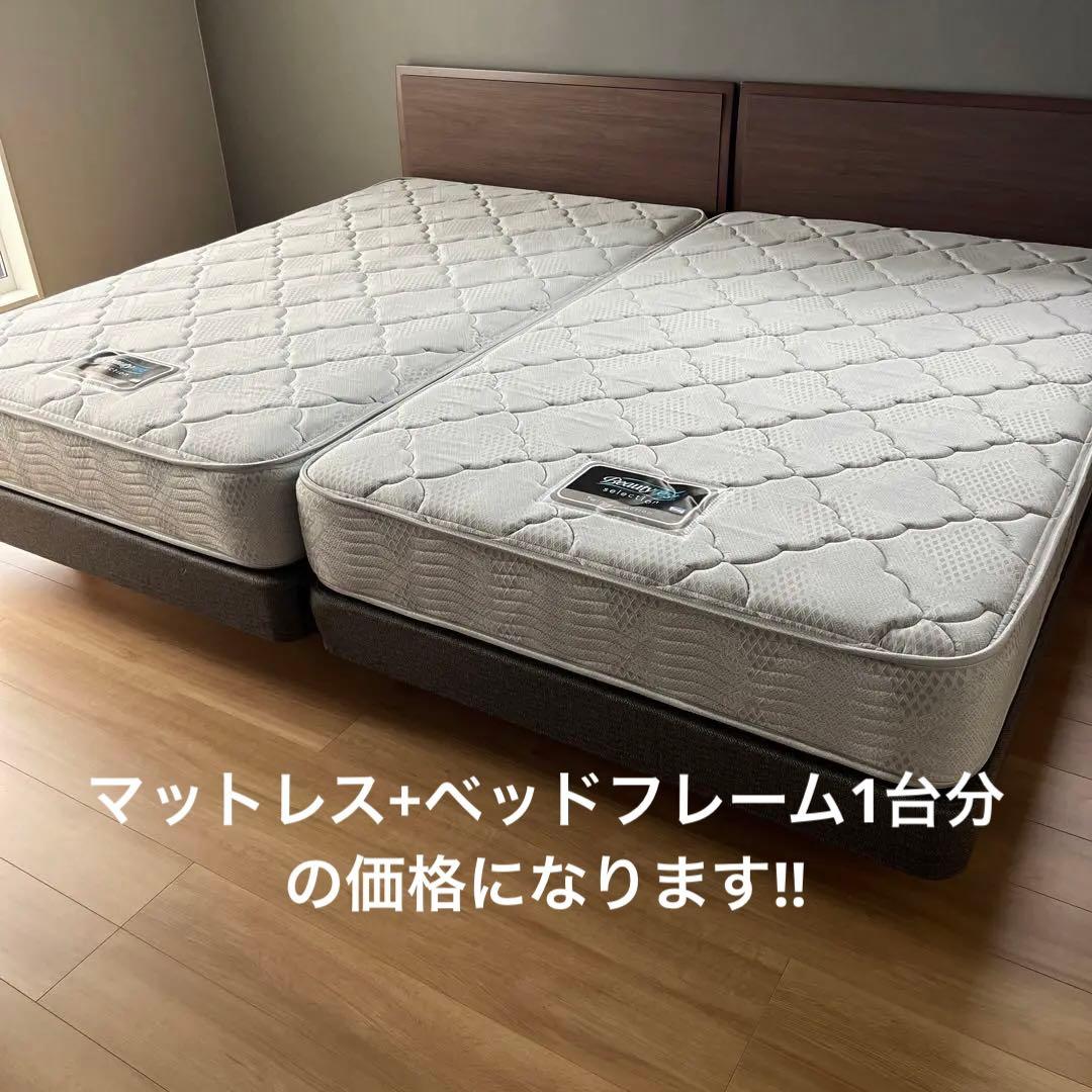 シモンズ　Beautyrest Twin collection セミダブルベッド