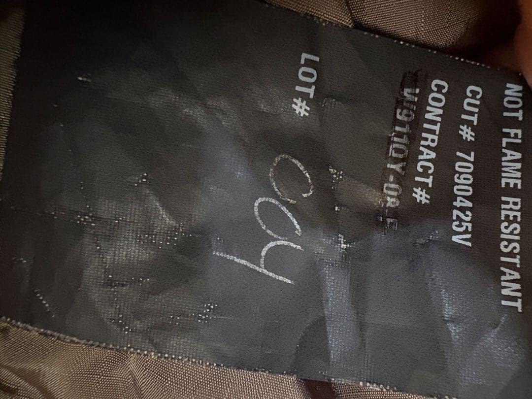 Level7 ベスト Ｌ　米軍実物 SEKRI製 プリマロフト