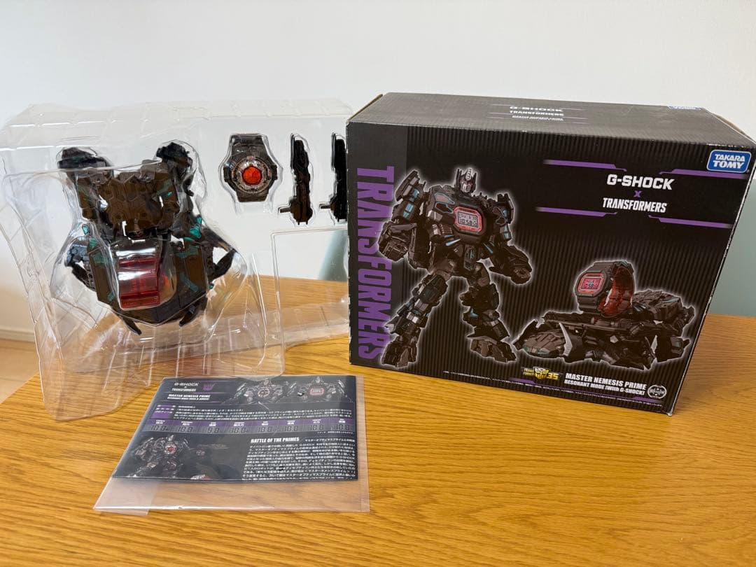 A*o様 G-SHOCK × TRANSFORMERS マスターネメシスプライム