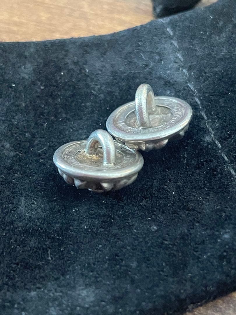 Chrome Hearts シルバーボタン 2個セット