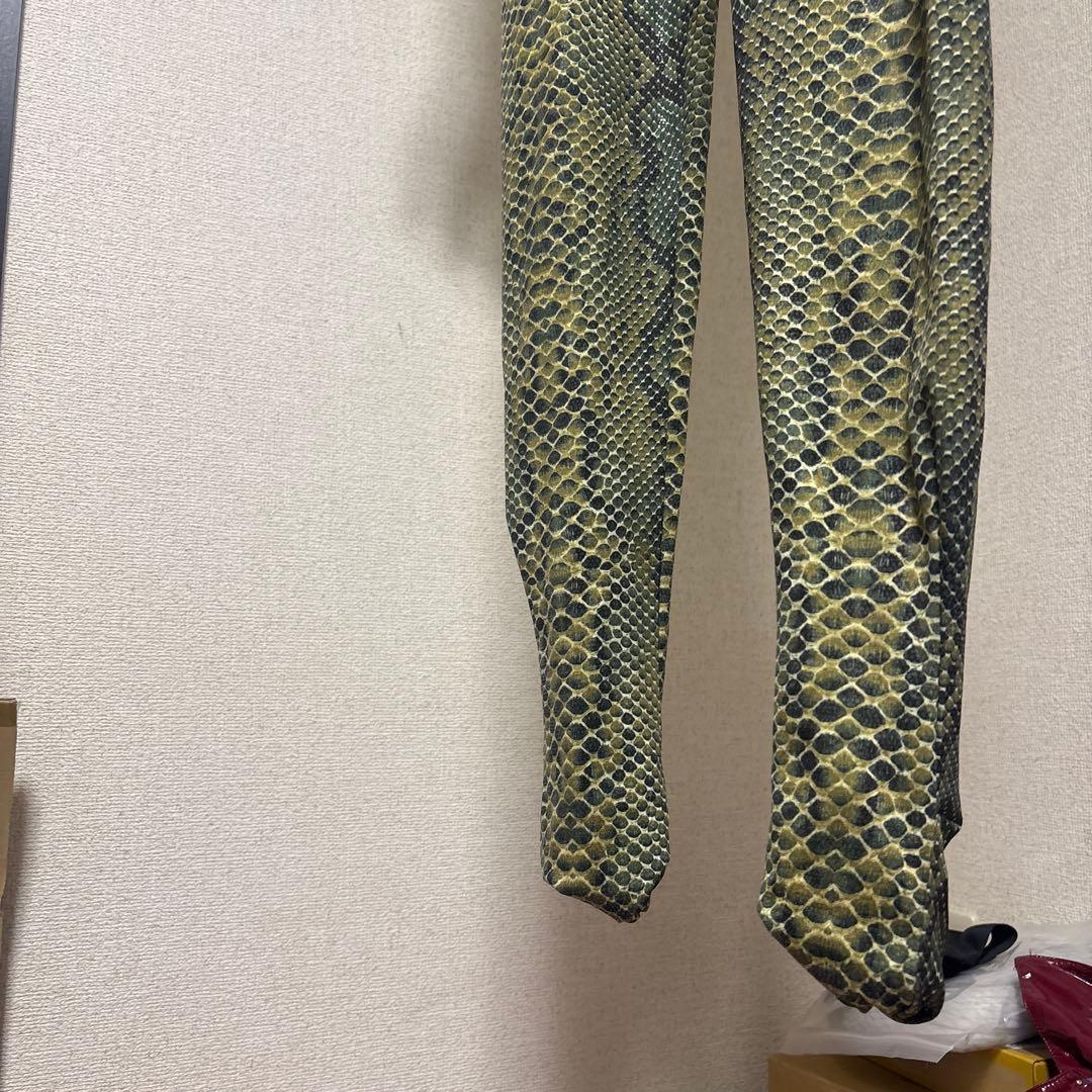 う*め様 ゼンタイ　全身タイツ　ヘビ柄　蛇　レディース