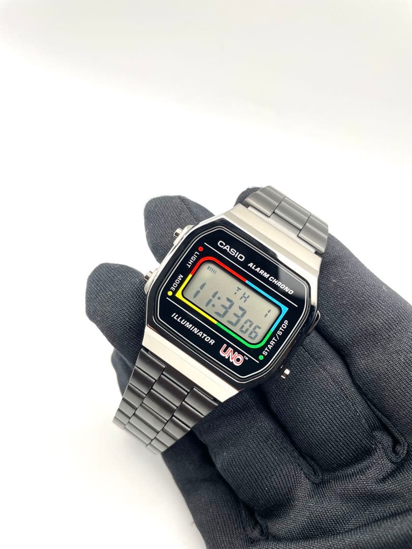 チープカシオ/A168WEUC-1ADR UNOコラボレーションモデル