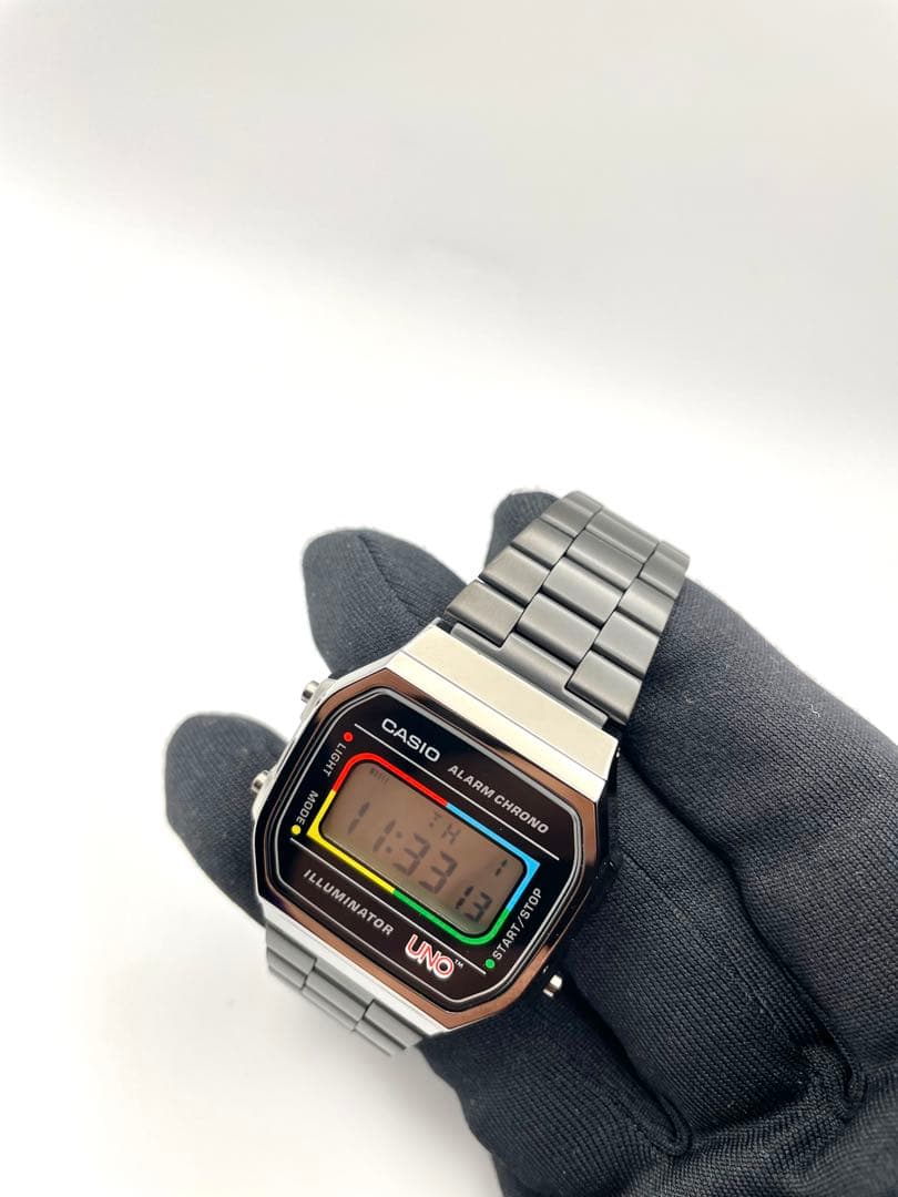 チープカシオ/A168WEUC-1ADR UNOコラボレーションモデル