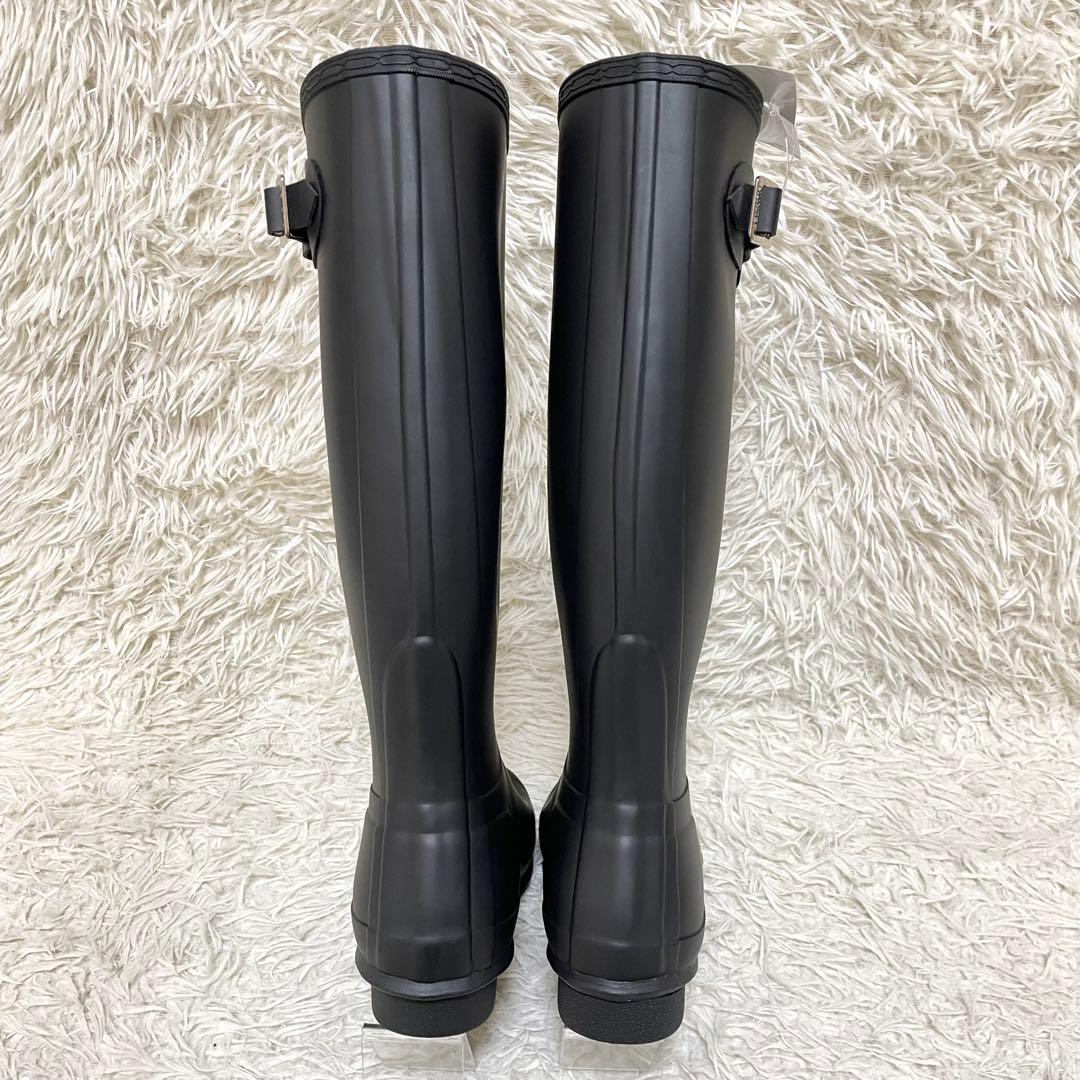 【未使用】HUNTER WFT1000RMA ロングレインブーツ 24
