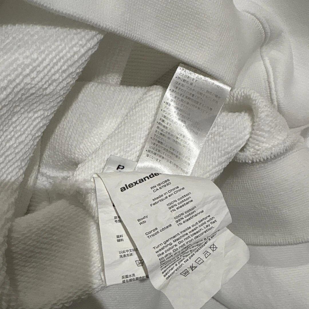 alexander wang パーカー　プルオーバーフーディー