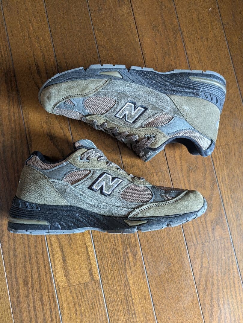 NEWBALANCE M991FDS　オリーブタン