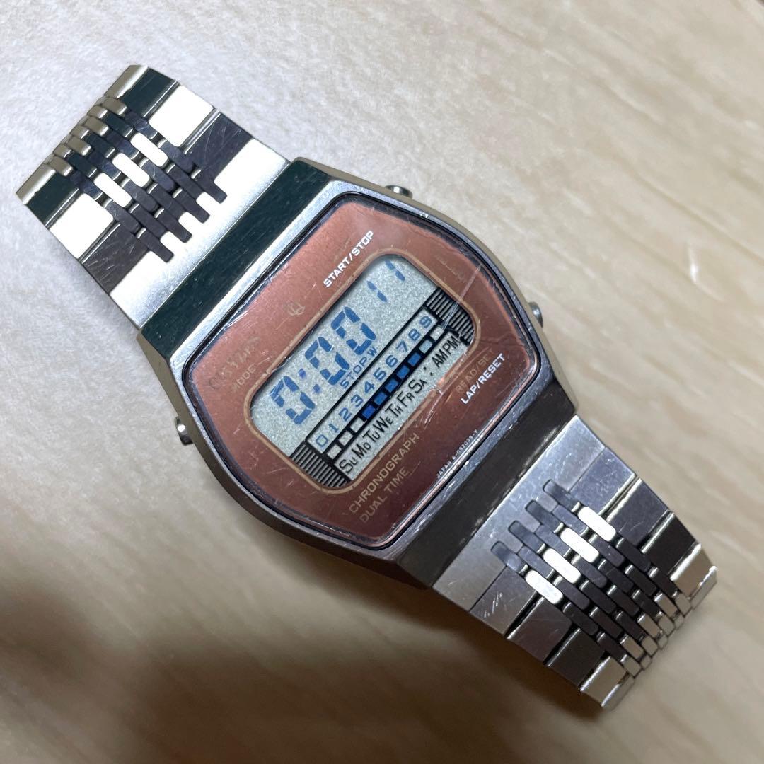 【激レア】CITIZEN CHRONOGRAPH DUAL TIME 腕時計