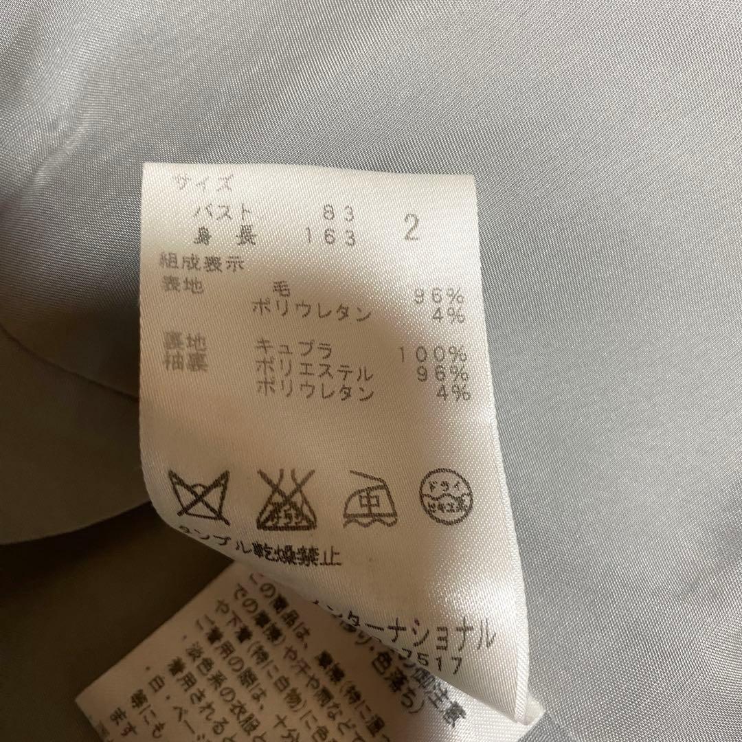 良品✨Theory スーツ セットアップ ビジネス グレー ジャケット パンツ