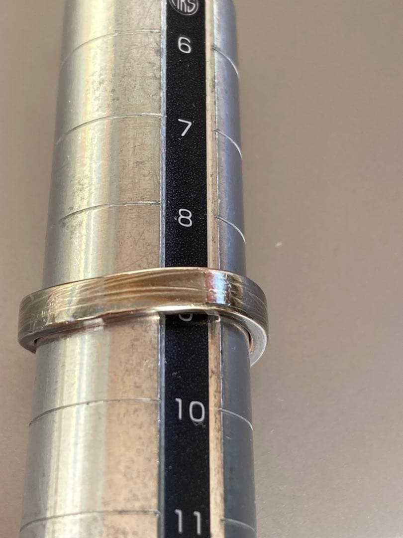 は*認様 【杢目金屋 】K18/SVマリッジリング　結婚指輪　伝統工芸手法　木目