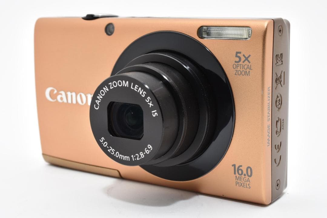 【美品】Canon PowerShot A3400 IS ゴールド　動作確認済