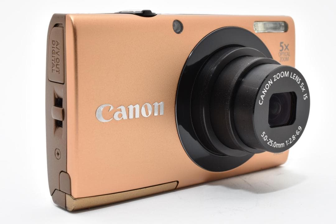【美品】Canon PowerShot A3400 IS ゴールド　動作確認済
