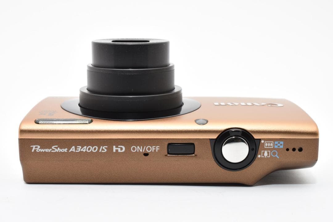 【美品】Canon PowerShot A3400 IS ゴールド　動作確認済