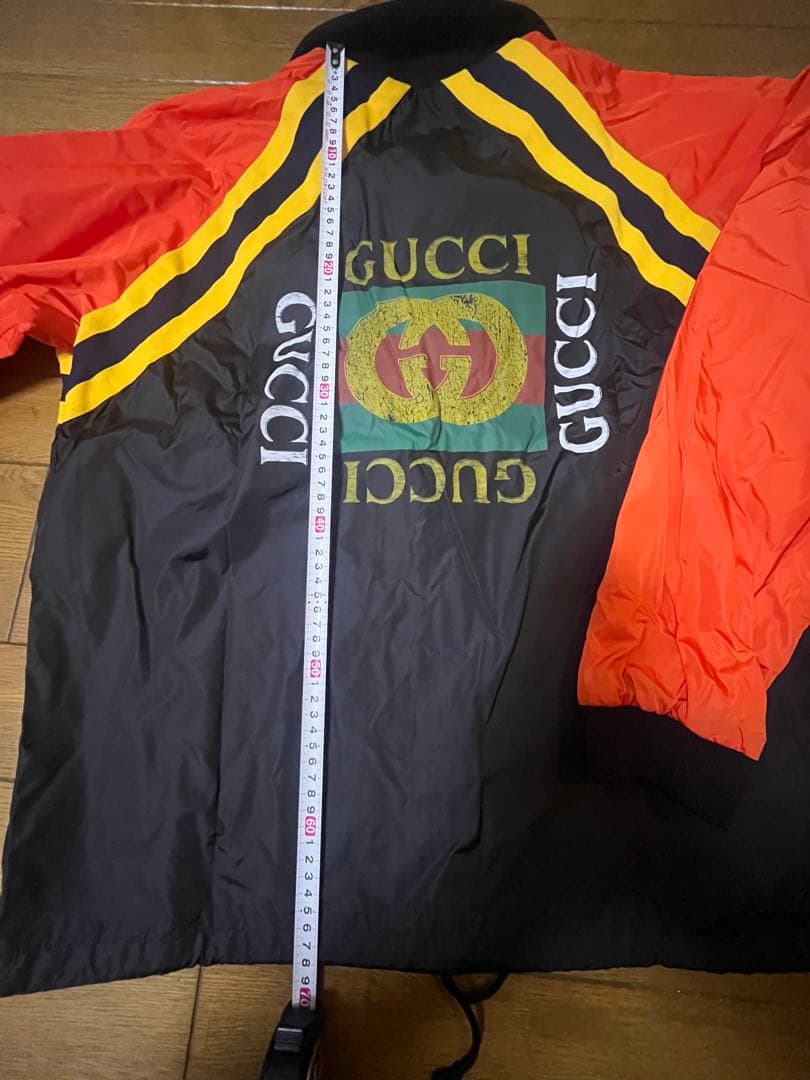 超希少サイズ50 GUCCI ヴィンテージロゴ ナイロンジャケット