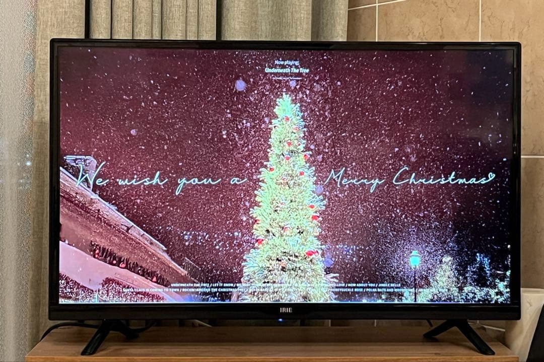 【美品】IRIE 32V型液晶テレビ リモコン 説明書 B-CAS 外箱付き