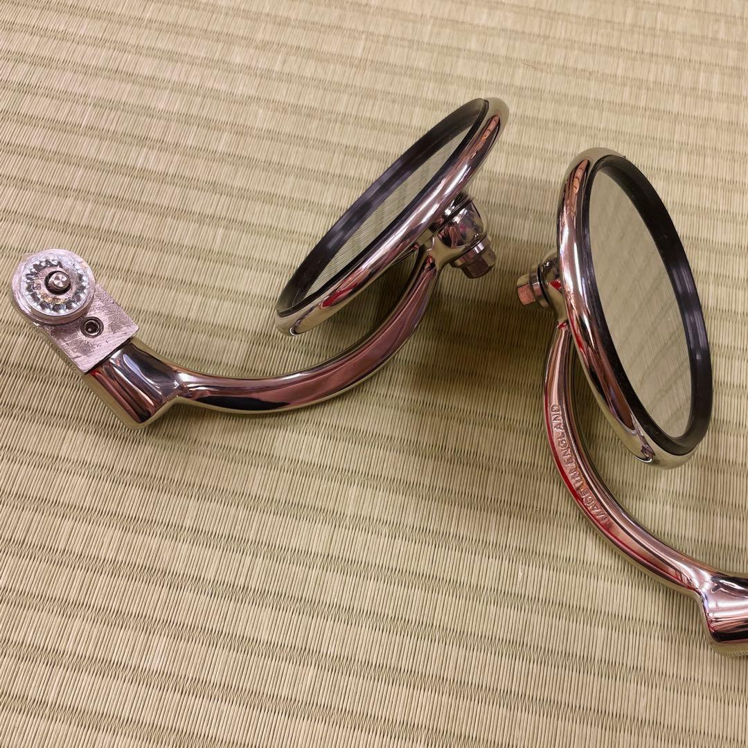 HALCYON バイクミラー ポリッシュ仕上げ