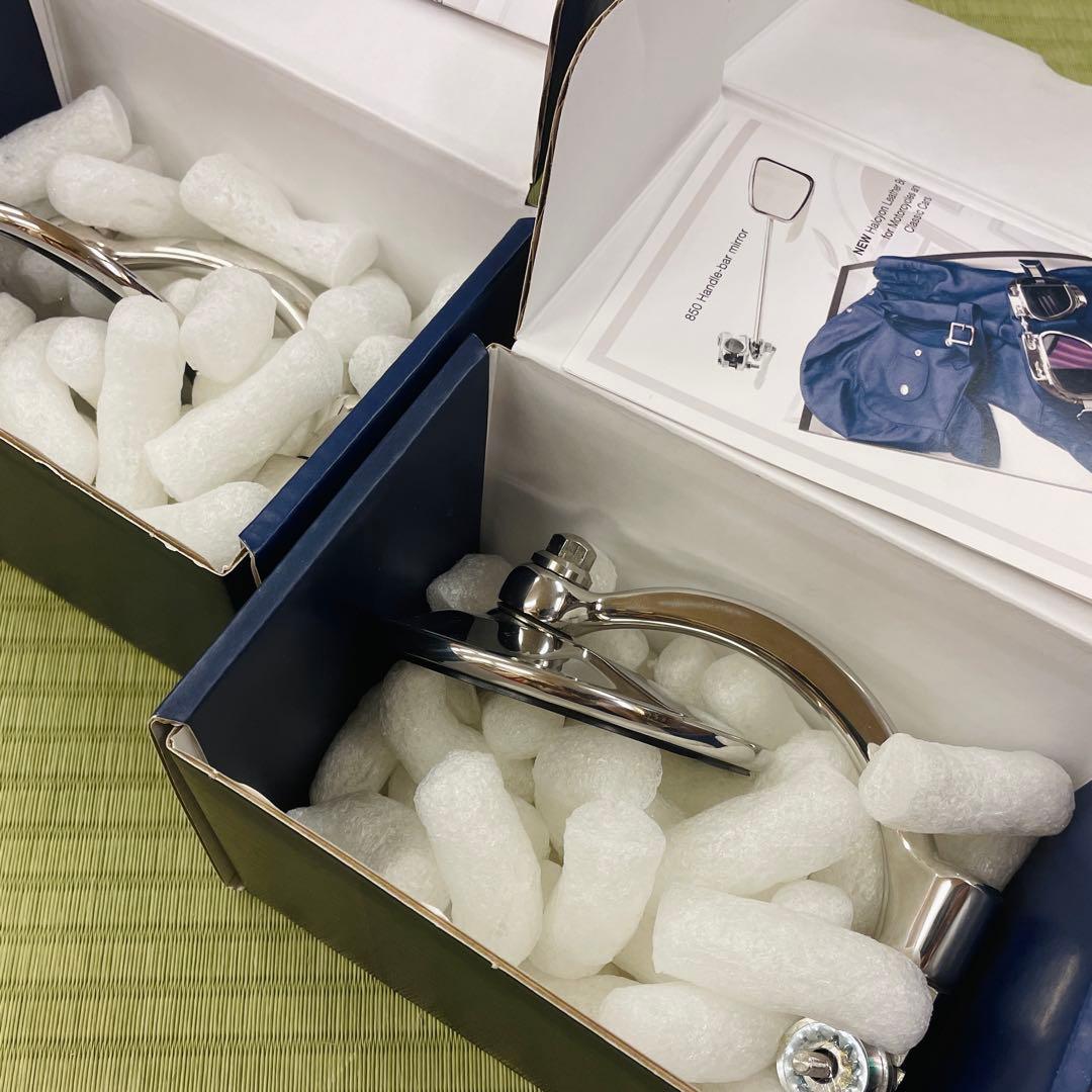 HALCYON バイクミラー ポリッシュ仕上げ