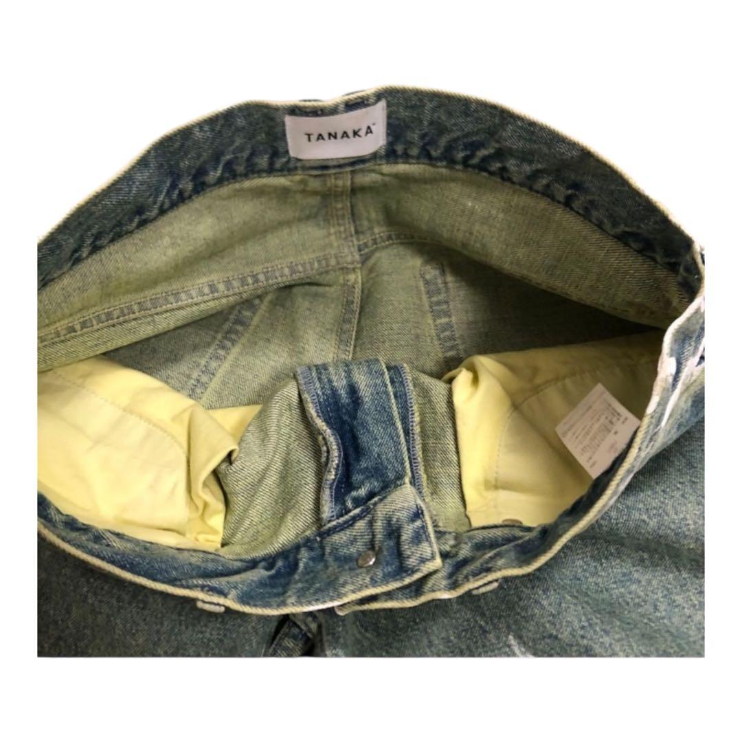 【美品】TANAKA CITYSHOP 別注 ペイントワイド デニム