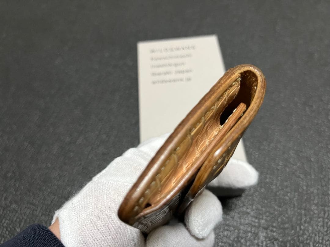 ワイルドスワンズ　タング　ヌメクロコダイル希少