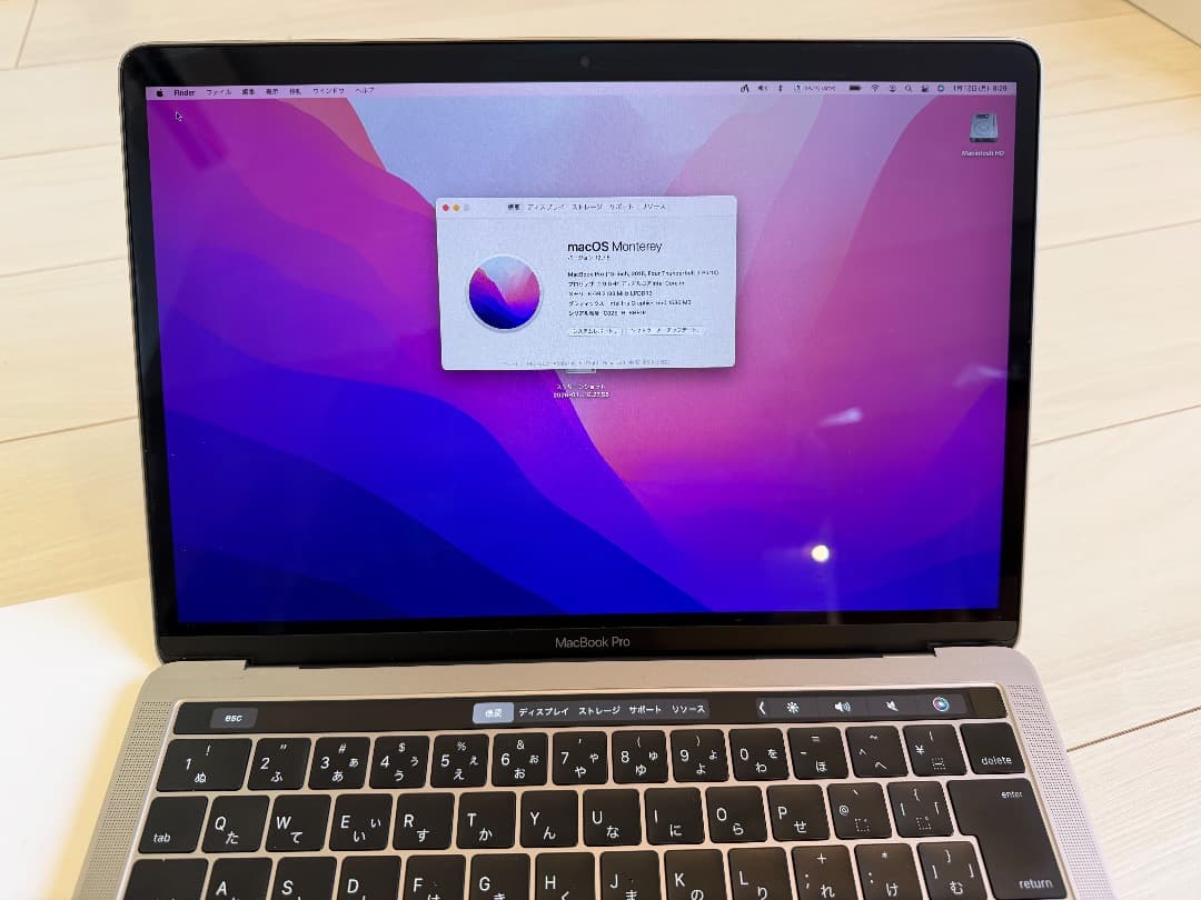 MacBook本体 MacBook Pro 13.3-inch Late-2016 MNQG2J