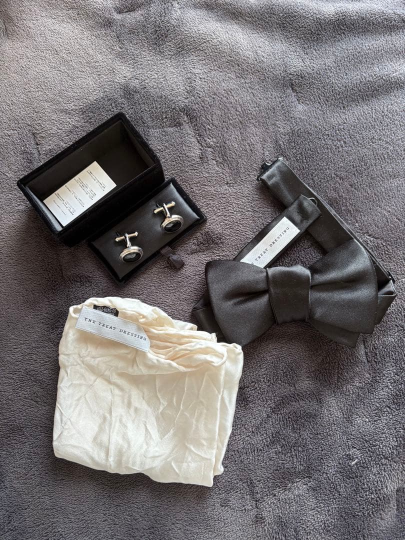 【トリートドレッシング】新郎3点セット