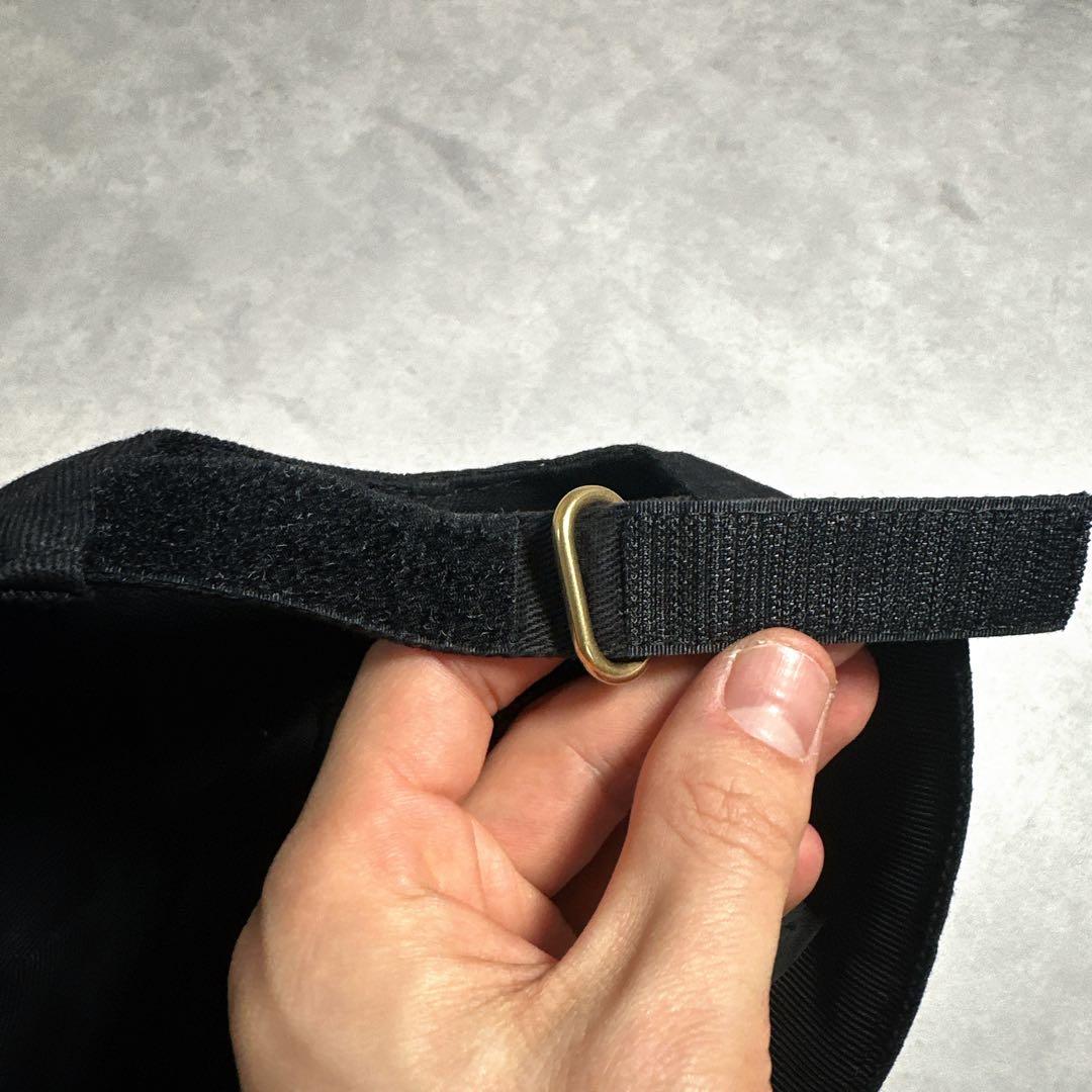 GUCCI グッチ LOVED 刺繍ロゴ キャップ 帽子 ベースボール ブラック