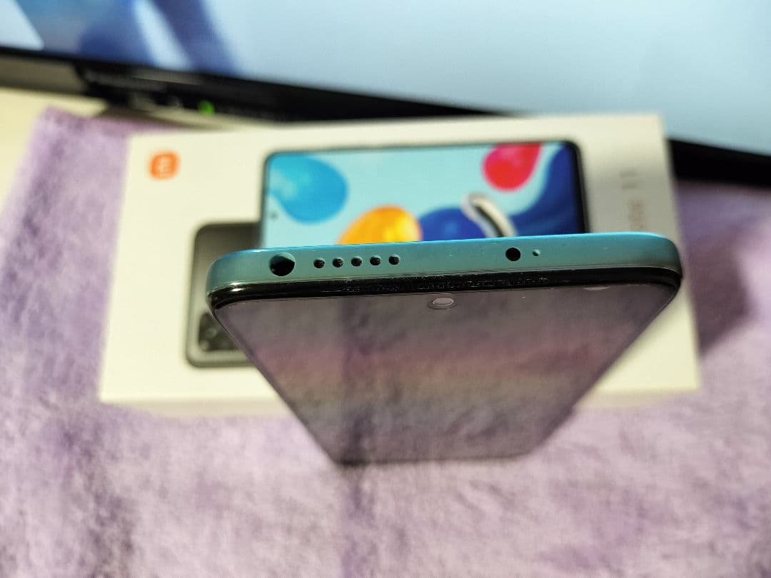 Xiaomi Redmi Note 11 グラデーションブルー 本体