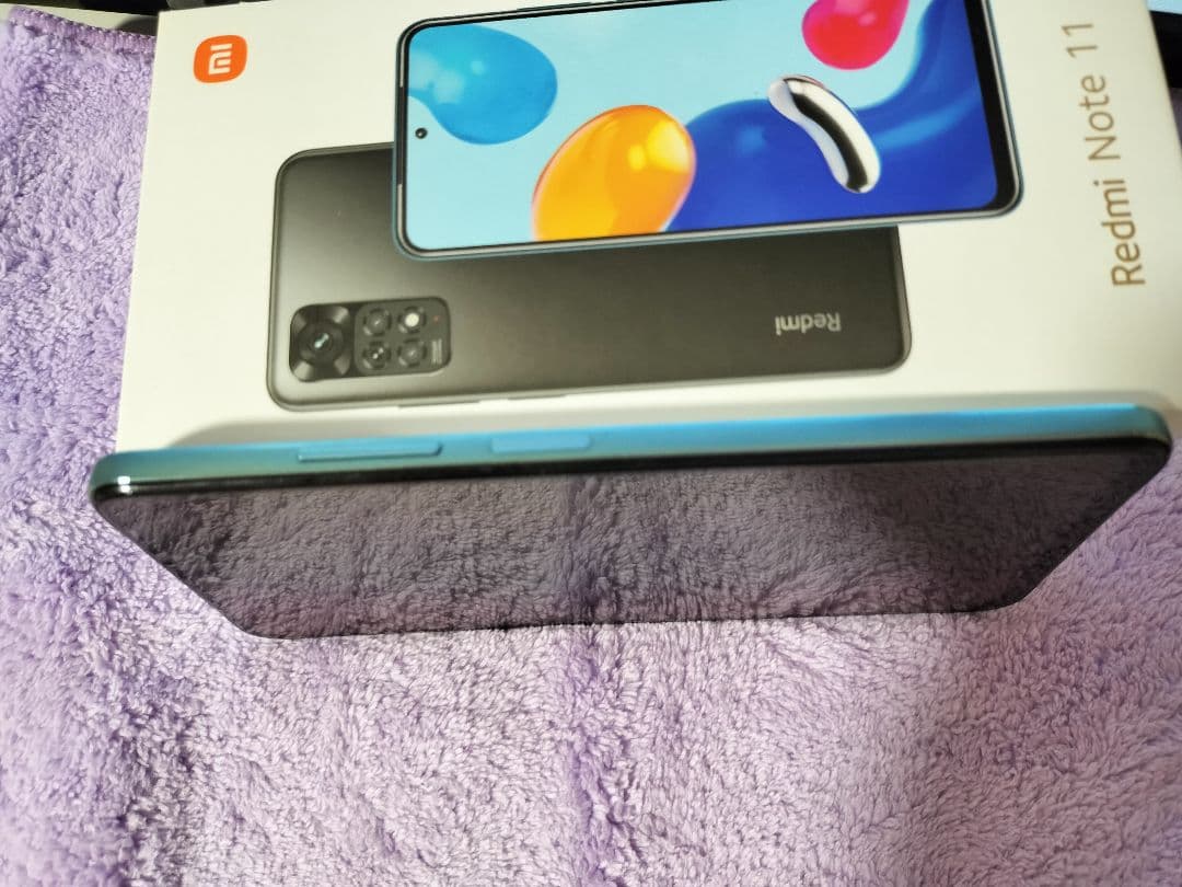 Xiaomi Redmi Note 11 グラデーションブルー 本体